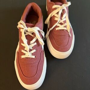 Reebok Red Athletic Shoes